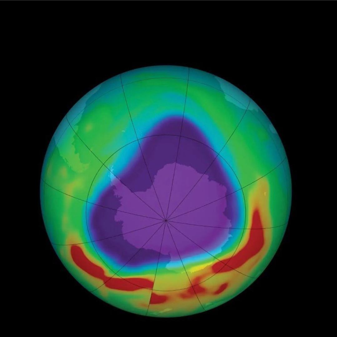 The hole in the Ozone layer is getting smaller