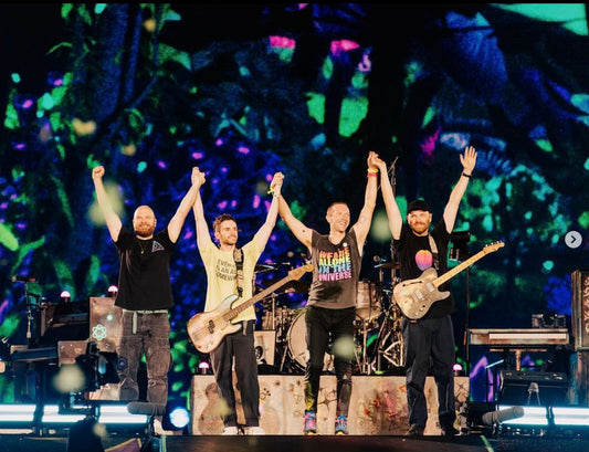 Coldplay concerts go green